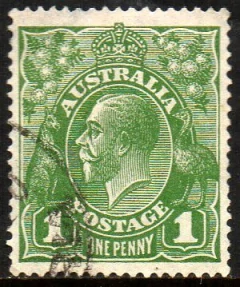 09865 Austrália 51 (B) George V Canguru U (b)