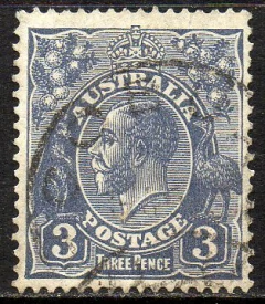 09865 Austrália 54 (A) George V Canguru U (a)