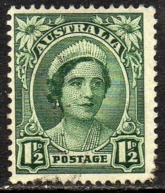 09867 Austrália 163B Rainha Elizabeth U (b)