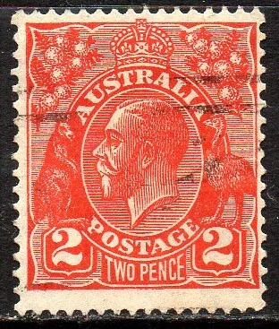 09869 Austrália 73 George V Canguru U (a)