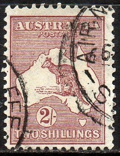 09871 Austrália 85A Canguru U (b)