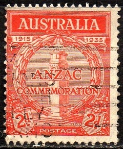 09878 Austrália 100 Tropas Australianas e Neo-Zelandezas U (b)