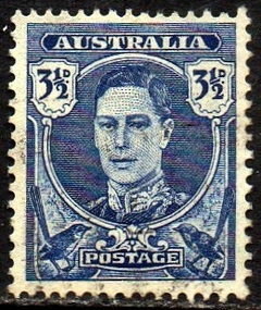 09893 Austrália 134 George VI U (b)