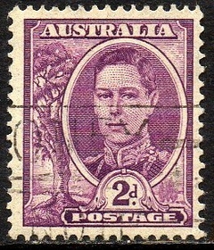 09895 Austrália 145 George VI U