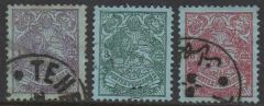 10054 Irã 249 + 251/52 Leão da Pérsia U