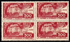 Brasil C 0100 A Colonização do Espirito Santo Variedade I de Brasil Partido Quadra 1935 NNN / NN