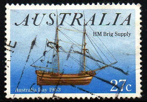 10147 Austrália 811 Barcos Antigos U (a)