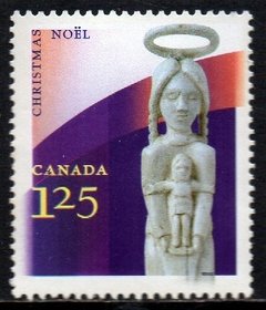 10192 Canada 1972 Natal Maria e o Menino Jesus N (a)