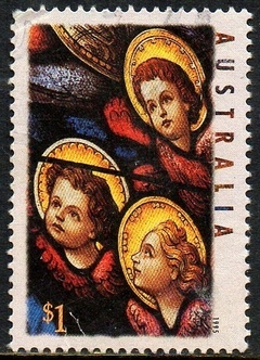 10301 Austrália 1481 Natal Vitrais U (d)