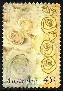 10349 Austrália 1633 Flores Rosa U