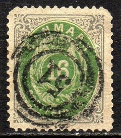 10405 Dinamarca 20 Numeral U