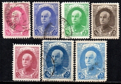 10415 Irã 622/24 + 626 + 628 + 631/32 Riza Pahlavi N / U