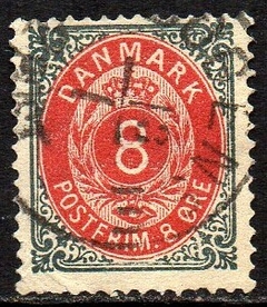 10418 Dinamarca 24 (B) Numeral U (d)