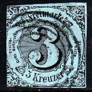 10554 Alemanha Tour Et Taxis 33 Numeral U