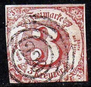 10560 Alemanha Tour Et Taxis 42 Numeral U