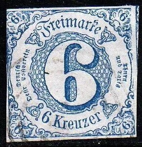 10561 Alemanha Tour Et Taxis 43 Numeral U