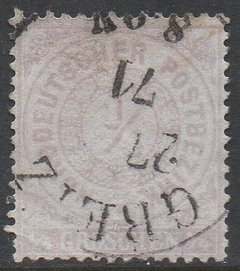 10598 Alemanha Confederação do Norte 12 Numeral com claros U