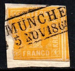 10617 Alemanha Bavaria 09 Numeral sobre fragmento U