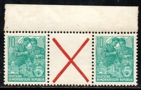 10664 Alemanha DDR HZ1 Plano Quinquenal NNN