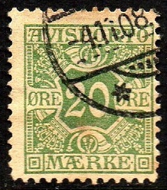 10740 Dinamarca Jornais 5 Numeral U (a)