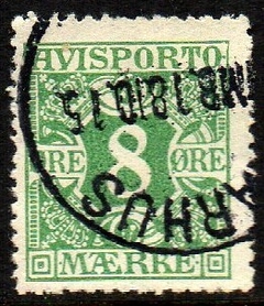 10753 Dinamarca Jornais 14 Numeral U