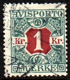 10772 Dinamarca Jornais 20 Numeral U