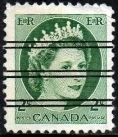 10788 Canada 268 Precancelado Linhas Paralelas (b)