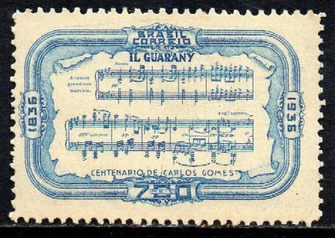Brasil C 0108 Carlos Gomes 1936 NNN (a)