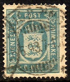 10804 Dinamarca Serviço 6a Brasão U (a)