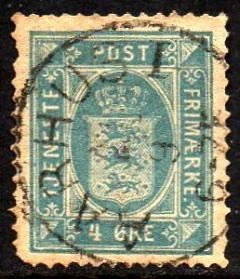 10804 Dinamarca Serviço 6a Brasão U (b)