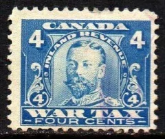 10808 Canada Taxa de Guerra 10 George V U