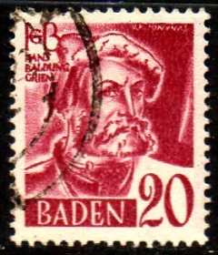 11109 Alemanha Baden 34 Baldung Grien U (a)