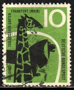 11375 Alemanha Ocidental 159 Zoológico Girafa U (a)