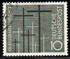 11416 Alemanha Ocidental 124 Cemitério Militar U (b)