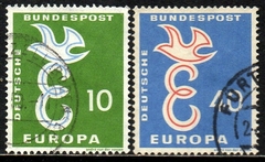 11420 Alemanha Ocidental 164/65 Tema Europa Logotipo U