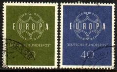 11465 Alemanha Ocidental 193/94 Tema Europa Logotipo U