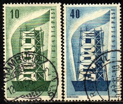 11474 Alemanha Ocidental 117/18 Tema Europa Torre U (a)