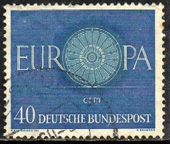 11487 Alemanha Ocidental 212 Tema Europa Logotipo U (d)