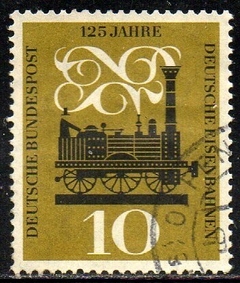 11497 Alemanha Ocidental 218 Trem Estrada de Ferro Locomotivo U