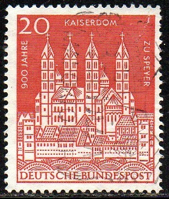 11504 Alemanha Ocidental 238 Catedral de Spire U (a)