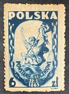 Polônia 1946 - Emissão isolada - Yvt: 463.