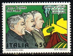 11794 Itália 1617 Unidade Sindical Pacto de Roma NNN