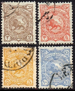 11974 Irã 105 + 107/08 + 110 Leão da Pérsia U