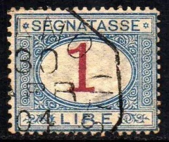 11995 Itália Taxas 13 Numerais U (c)