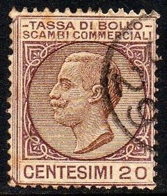 12013 Itália Selo Fiscal Tassa di Bollo Scambi Commerciali 20 Cent. U (44)