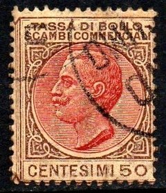 12014 Itália Selo Fiscal Tassa di Bollo Scambi Commerciali 50 Cent. U (46)