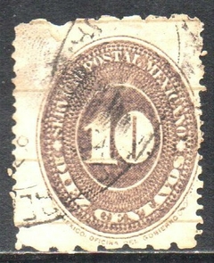 12908 México 107b (B) Numeral U