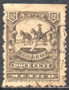 12909 México 139 Correi a Cavalo U