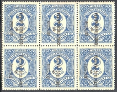 12916 México Taxas 7 (K) Numeral Sextilha N (a)