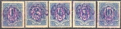12923 México Taxas 6/10 (H) Numerais N